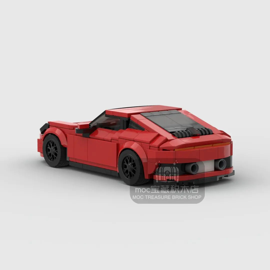 Porsche Carrera Racing Sports Blocks Brick Car