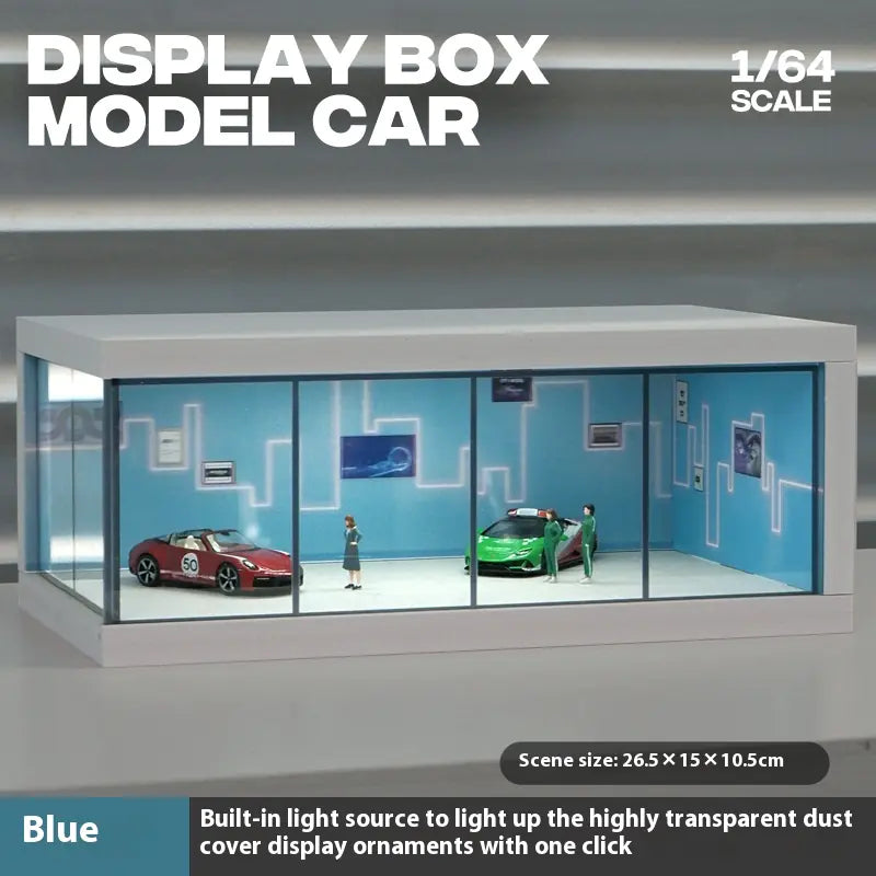 Simulation Alloy Car Model Exhibition Hall Model