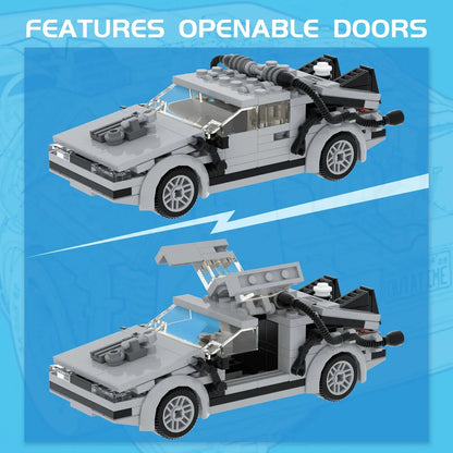 Delorean Car Building Blocks